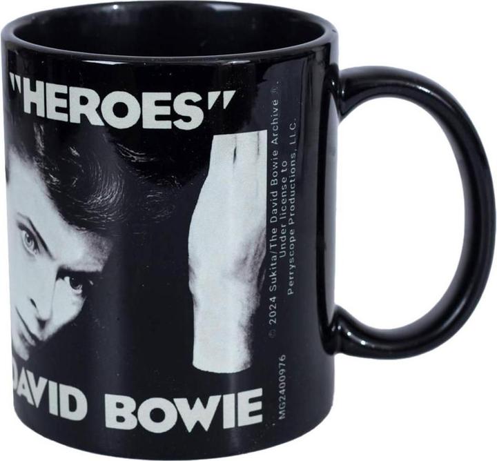 Actual product image David Bowie Heroes Ceramic Mug (315 ml, 1x)