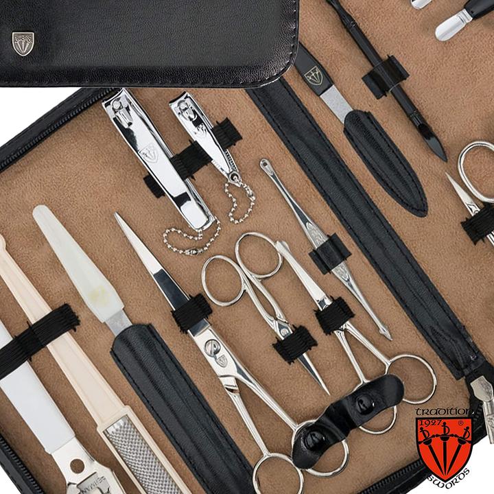 Image du produit Kellermann Set de clous 23 pcs. similicuir, noir