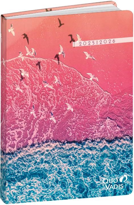 Produktbild Quo Vadis Eurotextagenda Respire 25/26 1282534Q 1T/1S 12M Vögel ML 12x17cm (12 x 17 cm, Englisch)