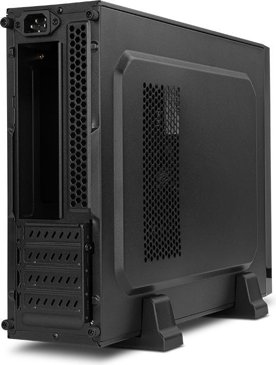 Image du produit Nox Lite070 - PC - noir - ITX - micro ATX - ABS - SPCC - acier - 7,5 cm - 25,6 cm (mATX, ITX)