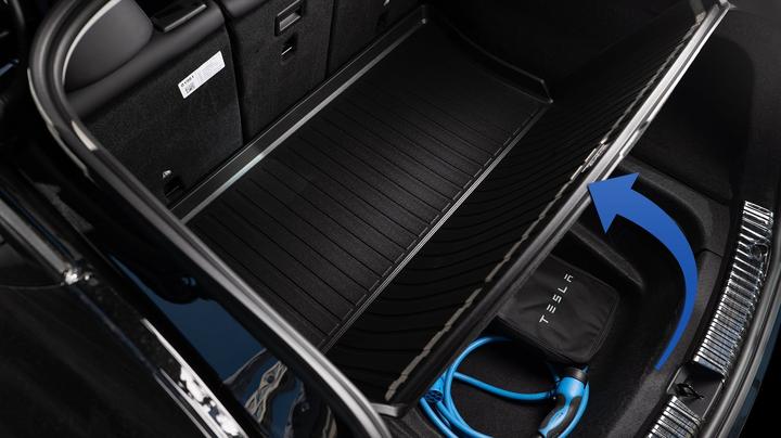 Actual product image 2befair Premium Gummimatte Kofferraum für das Tesla Model Y (1 doormat)