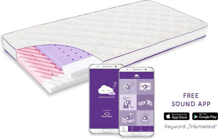 Produktbild Träumeland Babymatratze Polarstern (60 x 120 cm)