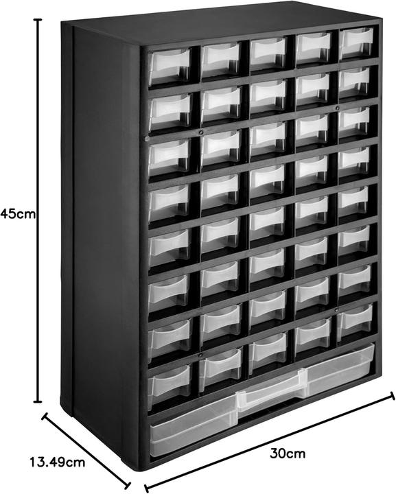 Image du produit tectake Sortimentskasten mit 41 Schubfächern