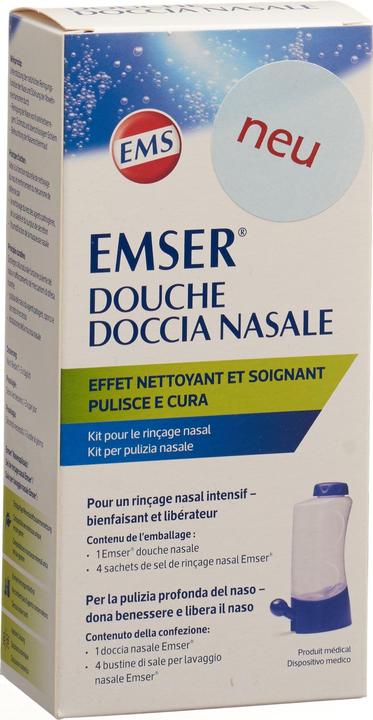 Produktbild Emser Nasendusche + Nasenspülsalz (1 Stück)