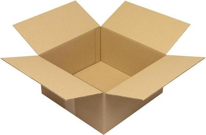 Actual product image Transpak Folding carton 1-wall height creasing dimensions 300x300x150mm quality 1.20 B brown brown (25x)
