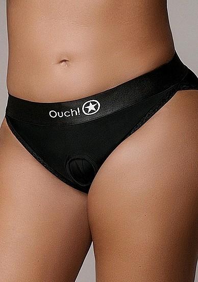 Produktbild Ouch! Vibrating Strap-on Hipster - XL/XXL