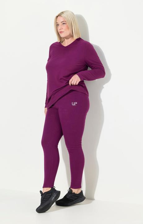 Immagine prodotto Ulla Popken Leggings caldissimi a vita alta con fodera di pelliccia sintetica (54, 56)