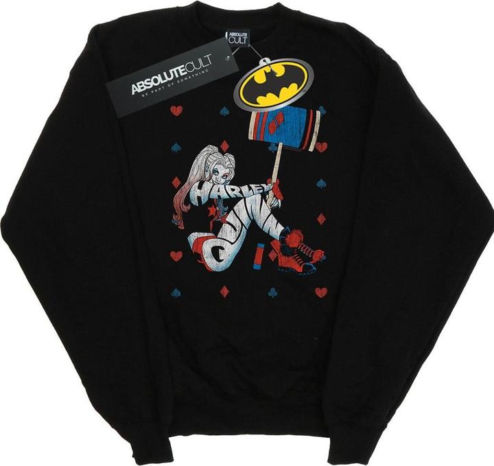 Produktbild Harley Quinn Spielkarte Anzug Baumwolle Sweatshirt (5XL)