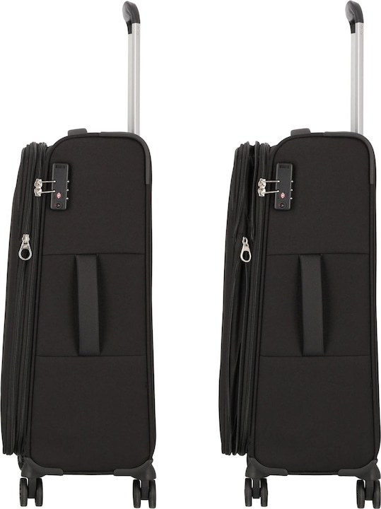 Produktbild American Tourister Blazing Ride 4 Rollen Kofferset 3-teilig mit Dehnfalte (211 l, XL (ab 115l))