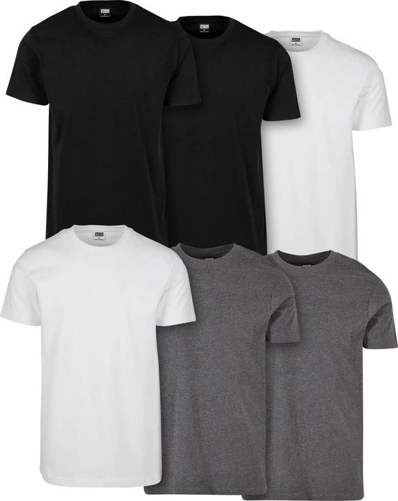 Produktbild Urban Classics Basic TShirt (6erPack) (S)