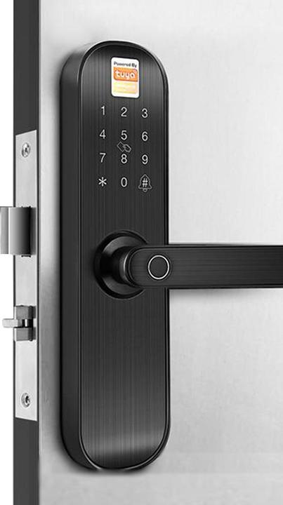 Actual product image PNI Yala Smart Hotel Access SafeHome PTY500BR WiFi, right, access with fingerprint, code, card (Fingerprint, Key, Key card)