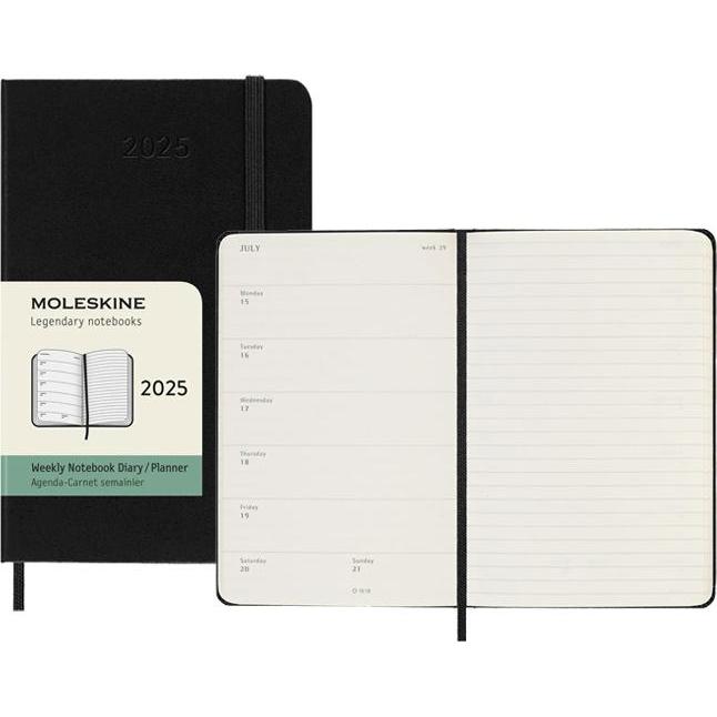 Moleskine, Agenda, Notizkalender (A6, Pocket, Englisch)