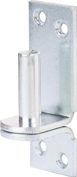 Productafbeelding GAH Klem DII op plaat 13x25mm galv. verzinkt dikke film gepassiveerd (Raamhaken, 10 Pcs.)