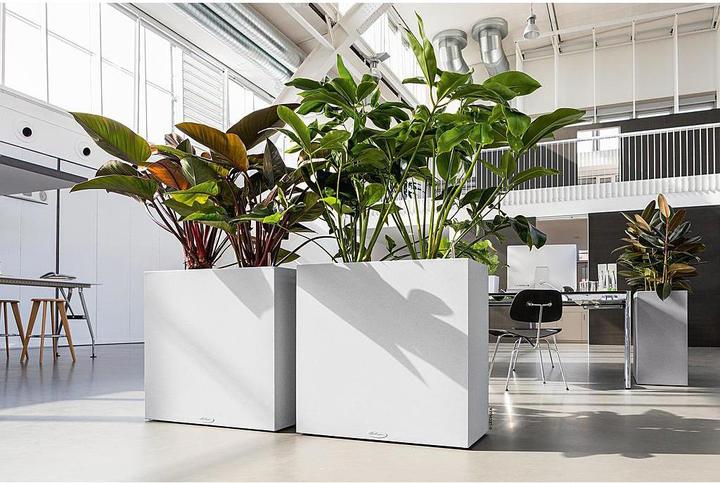 Produktbild Lechuza CANTO Stone 80 wide quarzweiss (37 cm)