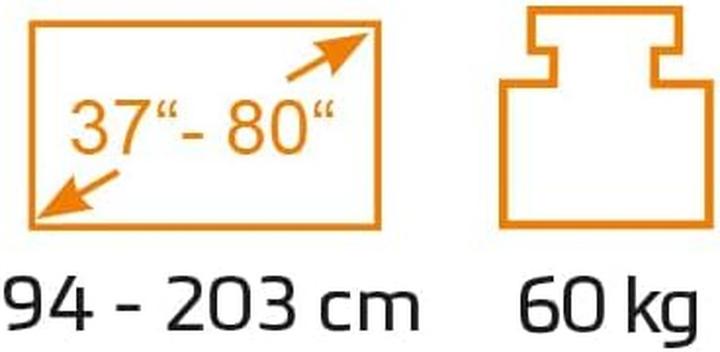 Actual product image myWall HP63-2L (80", 60 kg)