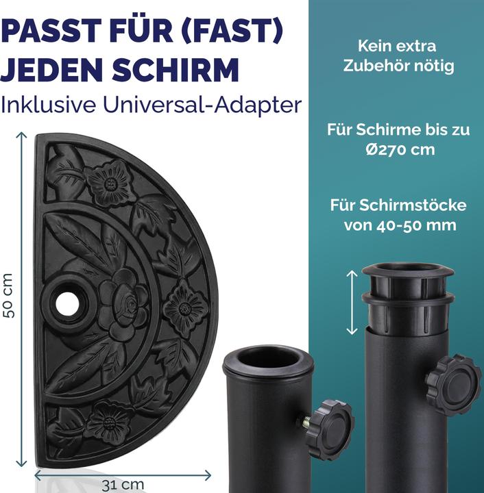 Produktbild Deuba Sonnenschirmständer