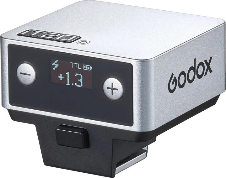 Actual product image Godox IT20 O Black iFlash TTL Camera Flash for OM System (Plug-on flash, Olympus, OM system, Panasonic)