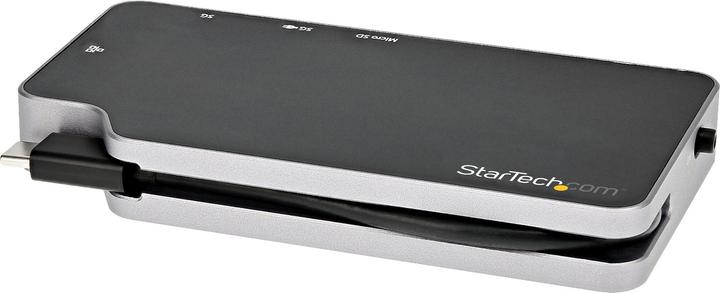 Produktbild StarTech com CDP2HVGUASPD, Verkabelt, USB 3.2 Gen 2 (3.1 Gen 2) Type-C, 100 W, 10,100,1000 Mbit/s, I (USB-C, 1 Port)