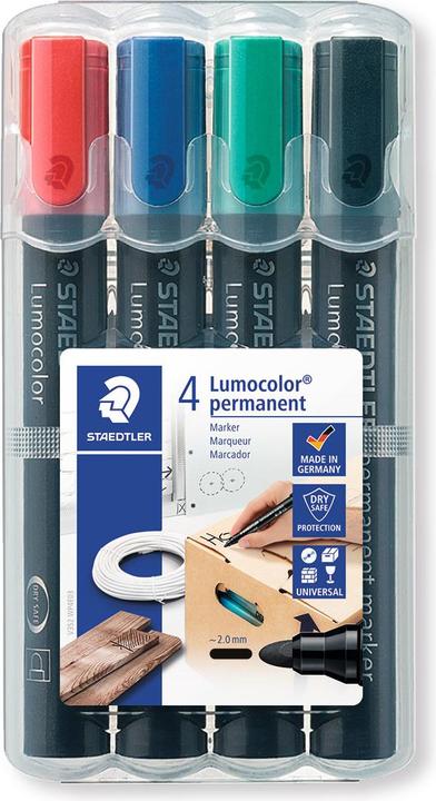 Produktbild Staedtler Flipchartmarker Lumocolor 4St Box (4 x)