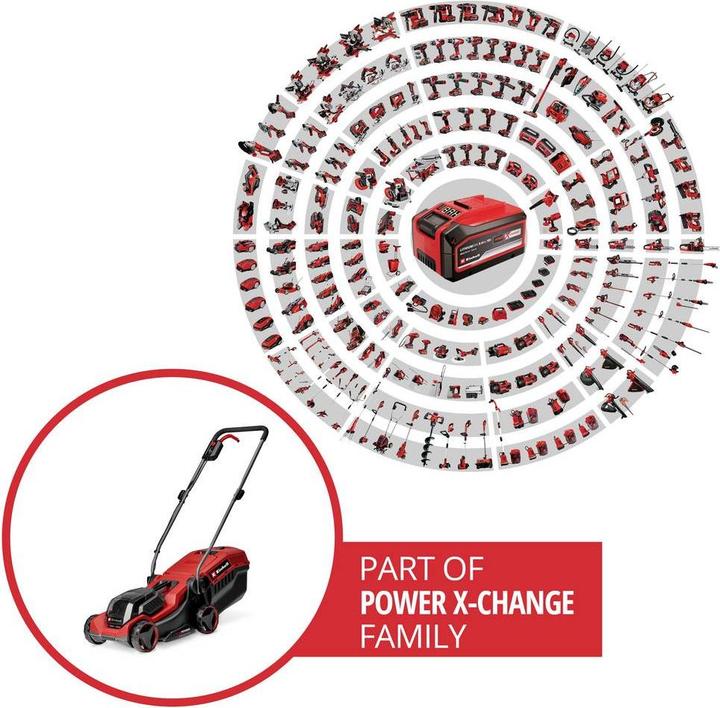 Produktbild Einhell GE-CM 18/30-1 Li BL-Solo Akku Akku-Rasenmäher mit Schnitthöhenverstell (Akkubetrieb)