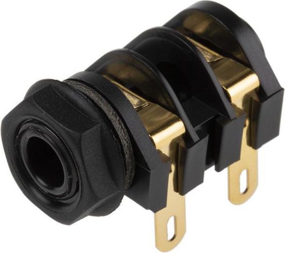 Produktbild RS PRO Jack Connector 6.35 mm Panel Mount Mono Socket, 2Pole 5A, Packung à 5 Stück