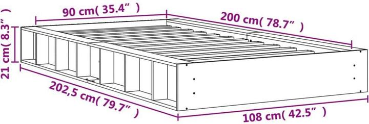 Actual product image vidaXL Shadblow serviceberry (90 x 200 cm)