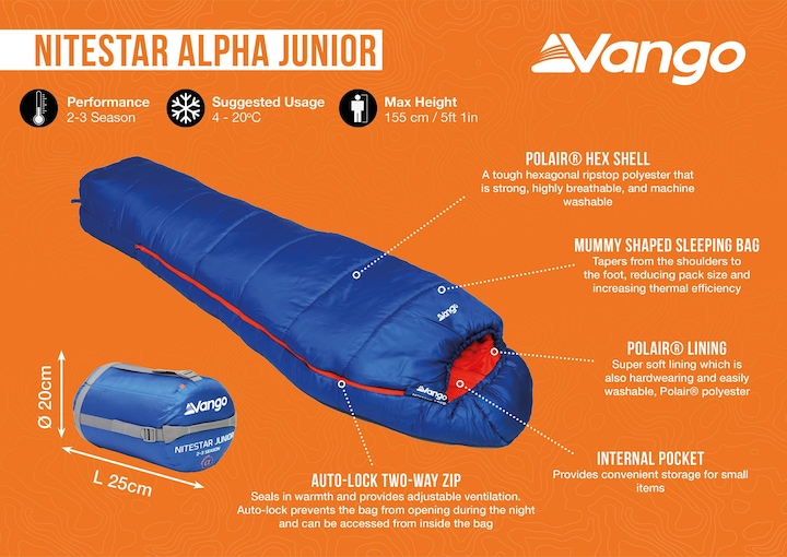 Produktbild Vango Nitestar Alpha (170 cm)