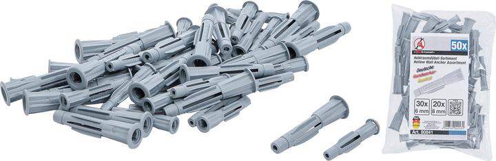 BGS Hollow Wall Anchor Assortment 50 pcs. (50 pcs.)