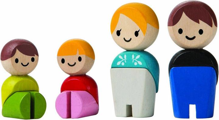 Produktbild Plantoys Minifiguren Europäer