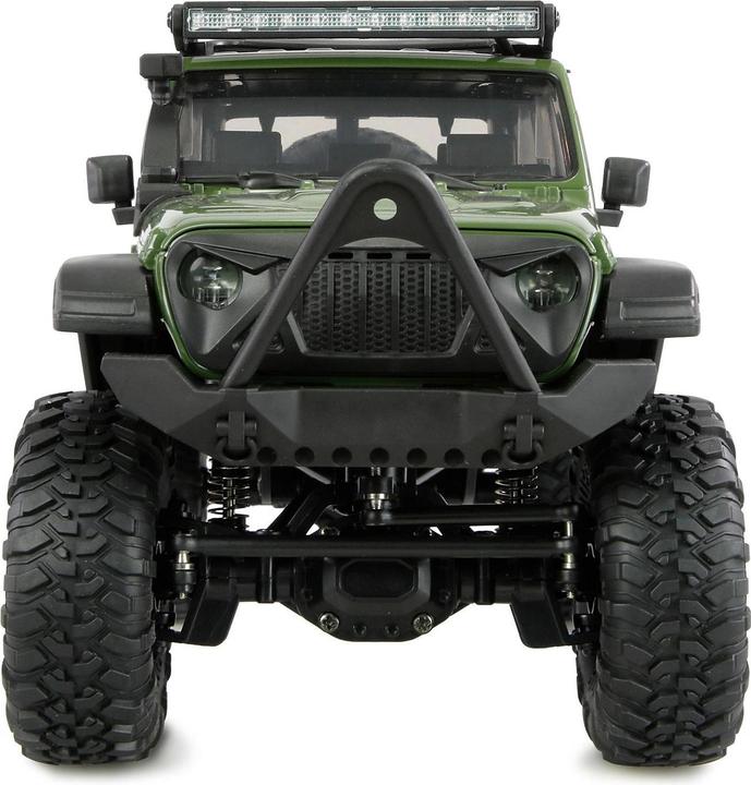 Produktbild Amewi RC Crawler Mini-Crosstrailer AMXRock 4WD 1:16 RTR grün (RTR Ready-to-Run)