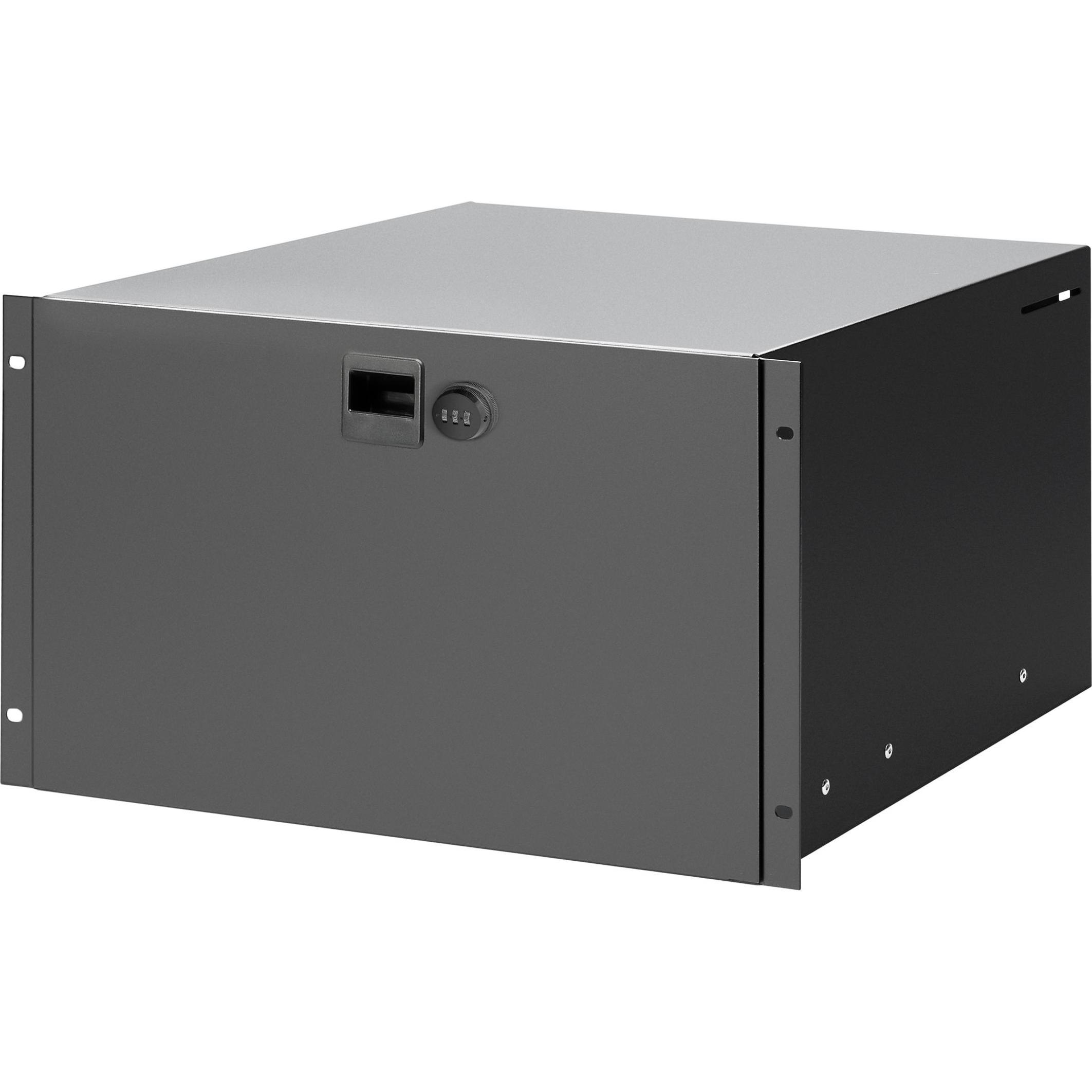 Adam Hall Cassetto a cremagliera (Accessori), Bauletti + Case audio, Nero