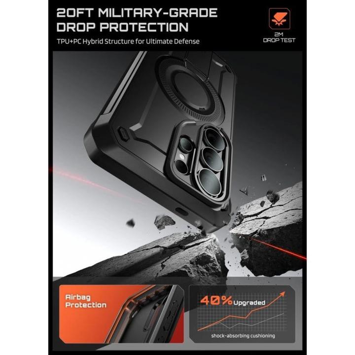 Productafbeelding Supcase Unicorn Beetle Pro Mag Magsafe 2-Set Galaxy S26 Ultra Schwarz (Samsung Galaxy S26 Ultra)