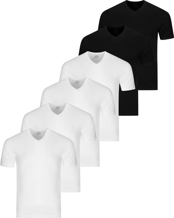 Image du produit Ragman 6er Pack Basic Unterhemd / Shirt Kurzarm (XL)