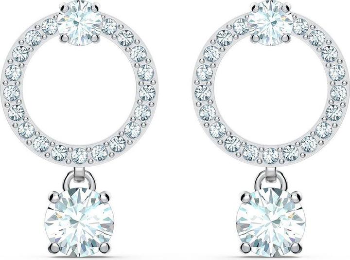 Swarovski Attract Circle stud earrings (Metal)