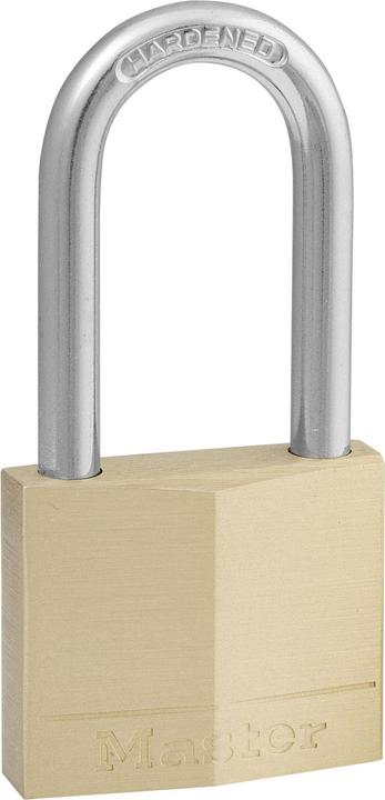 Master Lock 40 mm breites Vorhngeschloss aus Massivmessing mit 38 mm langem Bgel