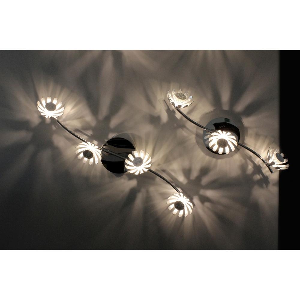 Thumbnail - Luce ambiente Design, Wandleuchte + Deckenleuchte, LUCE Design Bloom LED Deckenleuchte 3fach 3000 K 15W Silber