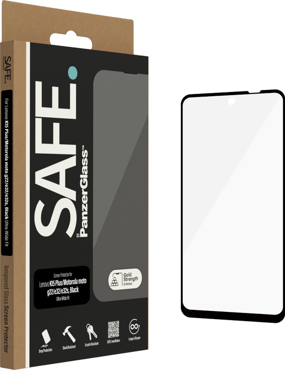 Produktbild Safe Ultra-Wide Fit (1 Stück, Motorola Moto G22, Motorola Moto E32s, Motorola Moto E32, Lenovo A Plus)