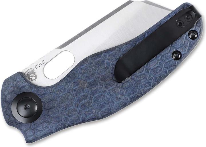 Actual product image Kizer Sheepdog C01C Richlite Blue (8.40 cm)