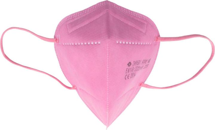 Immagine prodotto AccuCell 20 pezzi Maschera FFP2 rosa a 5 strati, certificata secondo DIN (FFP2, 20 x)