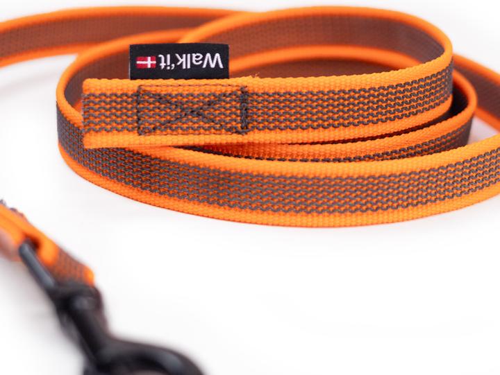 Immagine prodotto WalkFit - Anti-slip Tracking Leash without Handle - Orange - 5m x 2cm (Cane, Passeggiare)