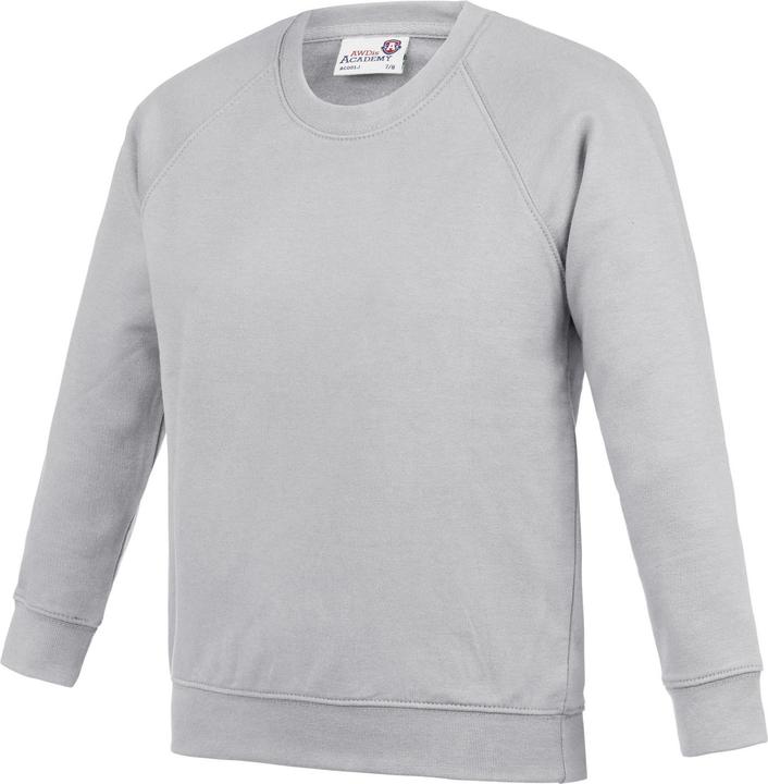 Produktbild Awdis Academy Schul Sweatshirt Rundhals (2 Stückpackung) (140)