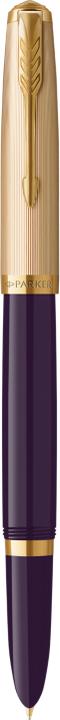 Immagine prodotto Parker Stilografica 51 Plum 18K G.C. F (Nero, Oro, 1x)