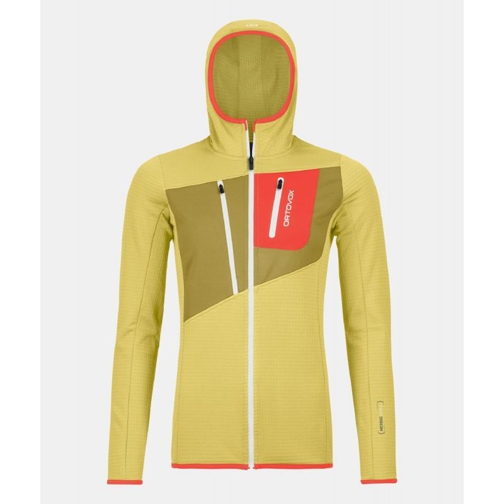 Actual product image Ortovox Fleece Grid Hoody W (XS)