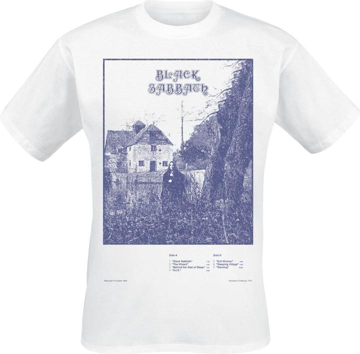 Produktbild Black Sabbath Self Titled Tracklist (M)