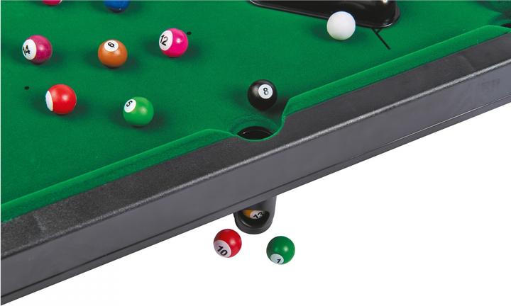 Actual product image Noris 606167704 Pool billiards & snooker incl. 2 cues, 16 billiard and 17 snooker balls and triangle