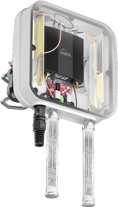 Actual product image Quwireless QuMax Omni for Peplink MAX BR1 Pro 5G CAT-20 (Antenna adapter)