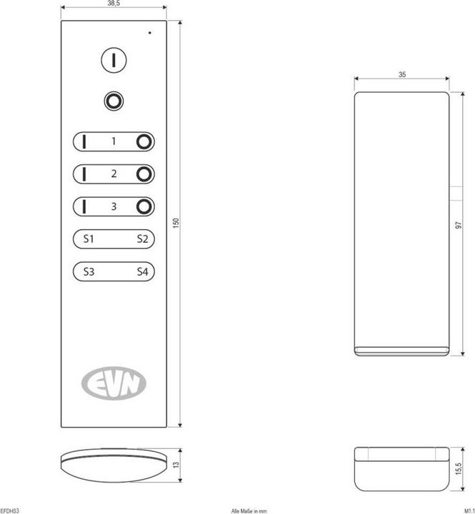 Actual product image EVN EFDHS3 (Radio Frequency (RF))