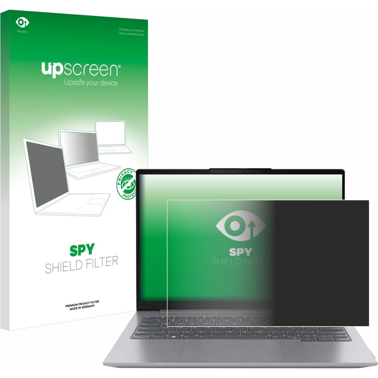 upscreen Spy Shield Blickschutzfilter (40.64", 16 : 10), Notebook Schutzfolie