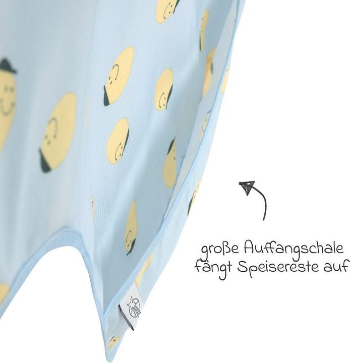 Immagine prodotto Lässig Ärmellätzchen mit Auffangschutz 2er Pack Happy Fruits Lemon (6 mesi)
