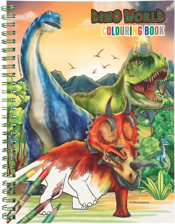 Produktbild Depesche Malbuch Dino World 30 Seiten